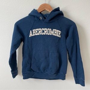 Vintage Abercrombie and Fitch Navy Hoodie Size Small